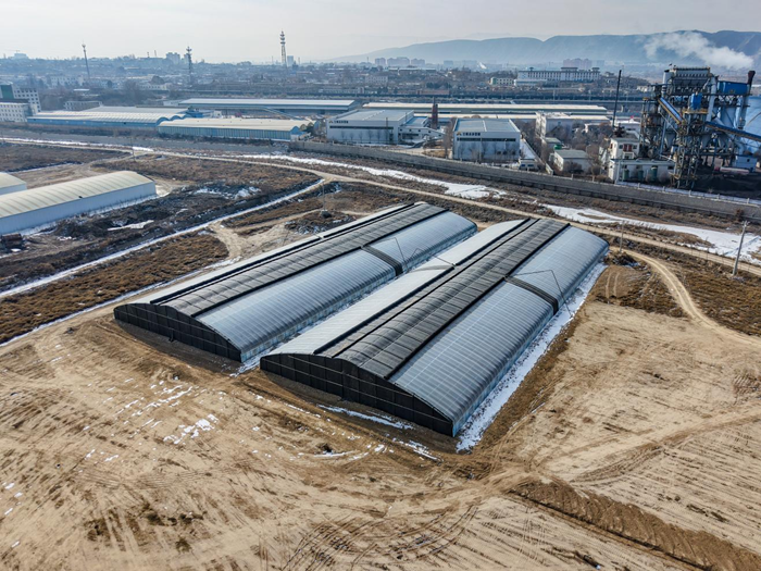 智能育苗大棚。榆中县委宣传部供图