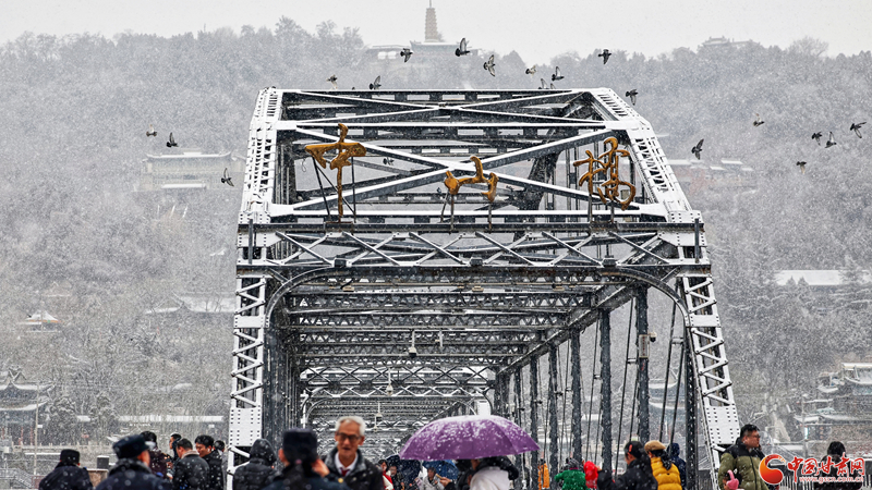 陇拍客|雪落黄河岸 兰州入画来