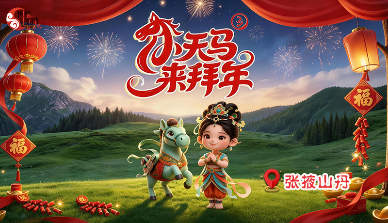 小天马来拜年③|河西走廊上胡腾舞的千年召唤