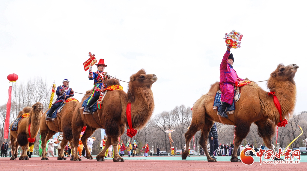 肃南：“石榴花开”多彩社火迎元宵