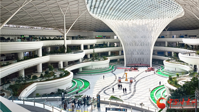 焕新一年！从通关到登机全是“黑科技” 兰州中川国际机场便捷度拉满