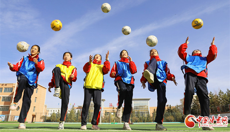 陇拍客丨民乐：多彩课间 活力校园