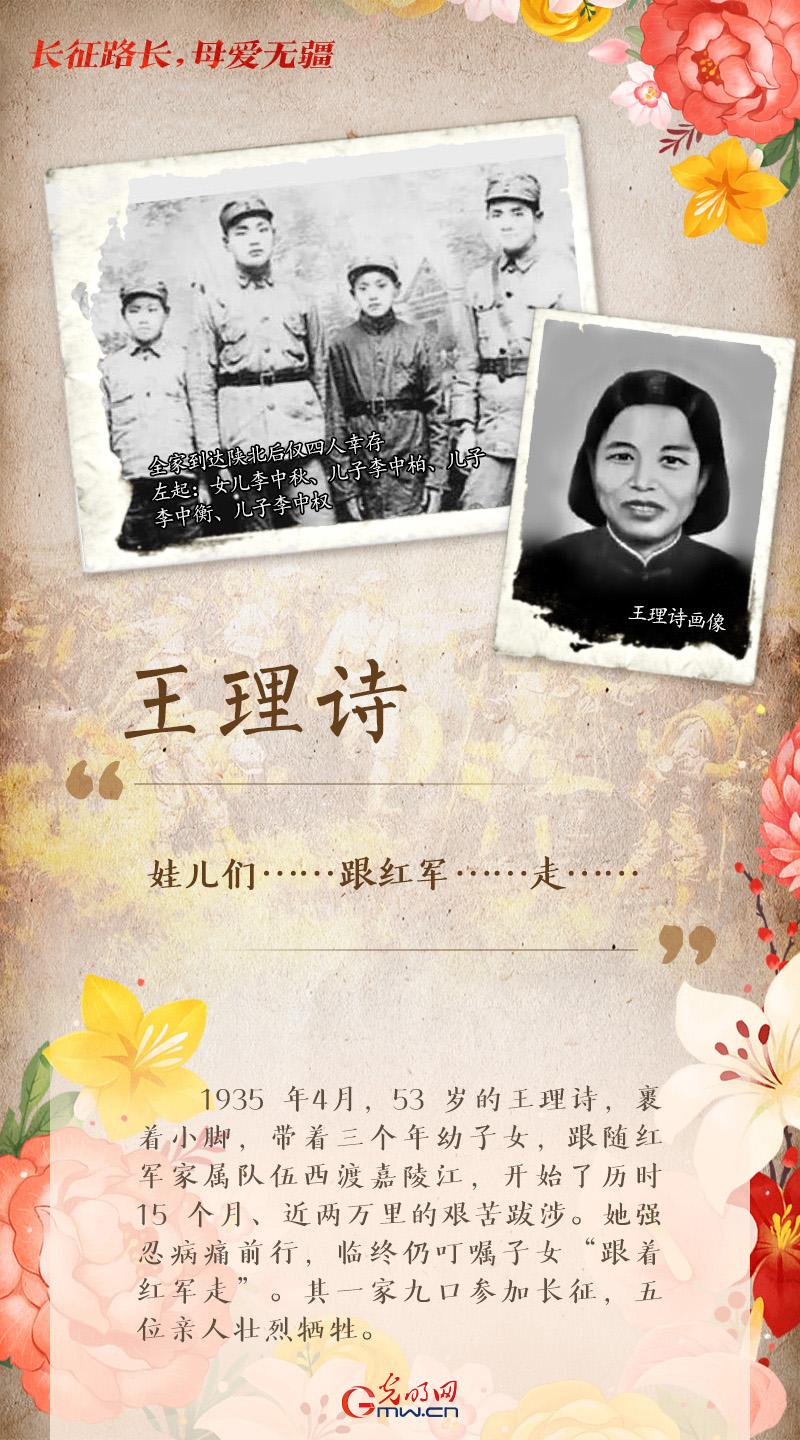 长征路长,母爱无疆 长征路长,母爱无疆