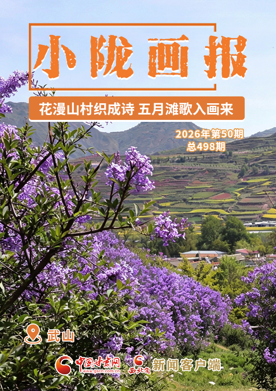 【小陇画报·498期】武山：花漫山村织成诗 五月滩歌入画来