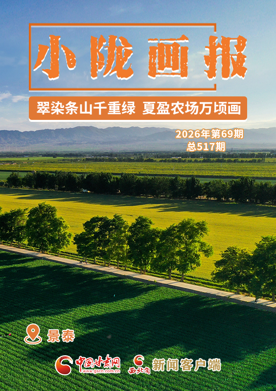 【小陇画报·517期】景泰：翠染条山千重绿 夏盈农场万顷画