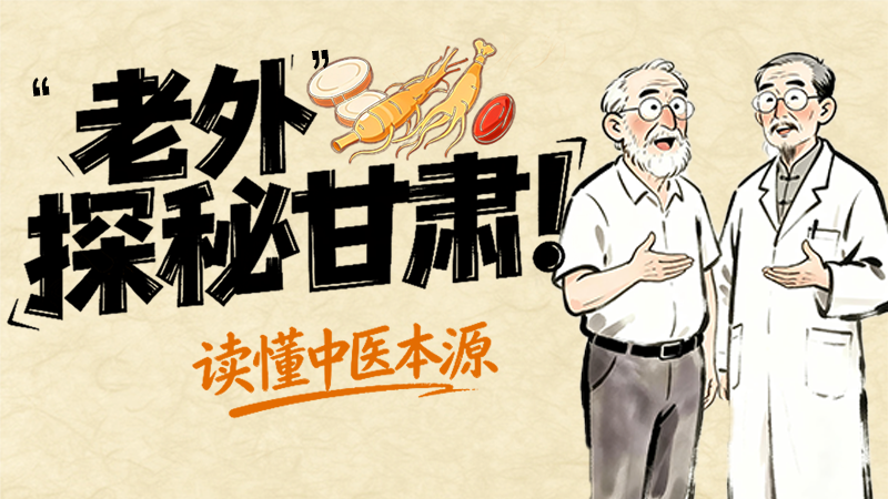 【甘快看】AI漫画|“老外”探秘甘肃！读懂中医本源 