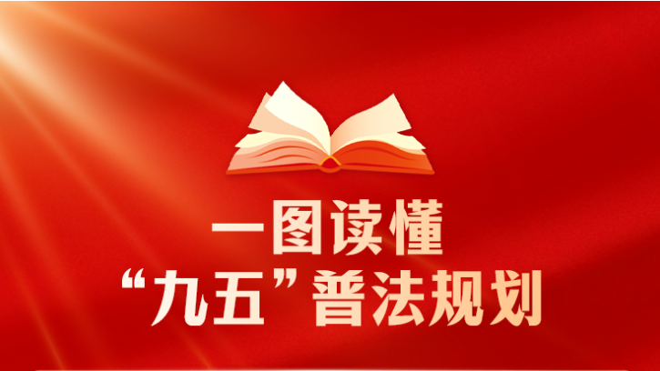 简版来了！一图读懂法治宣传教育“九五”规划