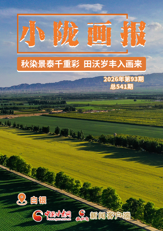 【小陇画报·541期】秋染景泰千重彩 田沃岁丰入画来