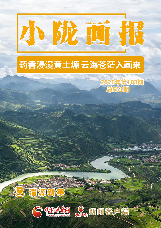 【小陇画报·551期】渭源新寨：药香浸漫黄土塬 云海苍茫入画来