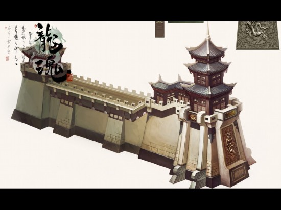 古代战争类网游《龙魂ol》游戏原画欣赏