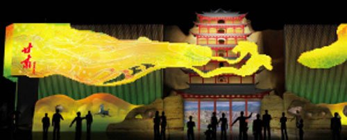 甘肃馆三大板块 五大展项尽显陇原文化特色