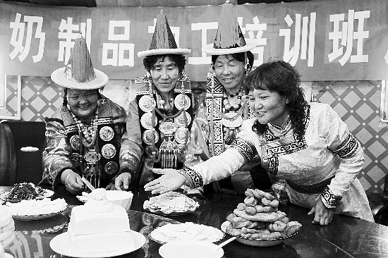 肃北蒙古族自治县举办首届蒙古特色餐饮暨奶制