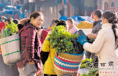 Non-staple food products' supply is adequate in Zhouqu