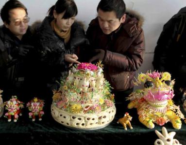 Dough rabbits rise for Spring Festival 