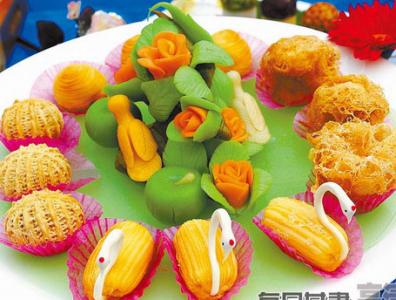 Gansu local snacks in food festival