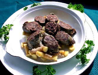 临夏美食-发子面肠