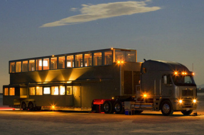 天价豪华双层房车 移动精装别墅