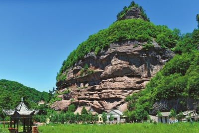 生态梯田 林海胜景——平凉庄浪关山大景区建设掠影