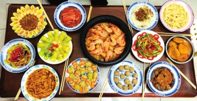 中国饮食的变化照片图片