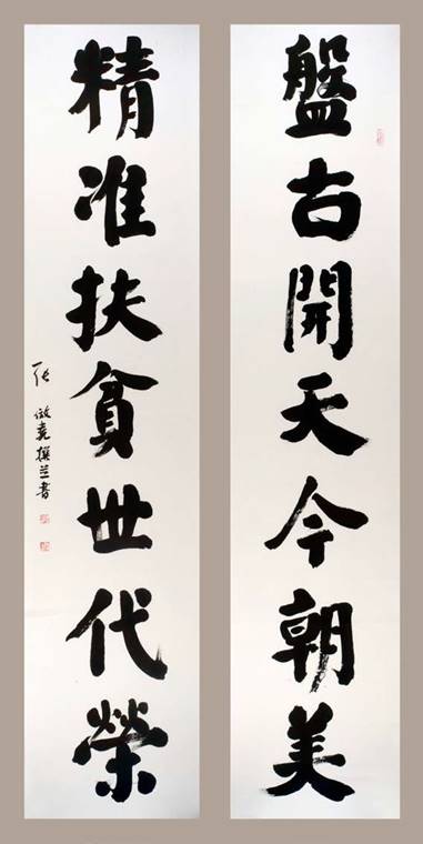 【书法】优秀奖 精准扶贫 张放尧