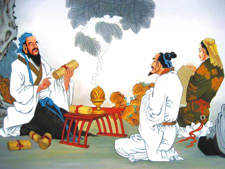 孔子问礼于老子