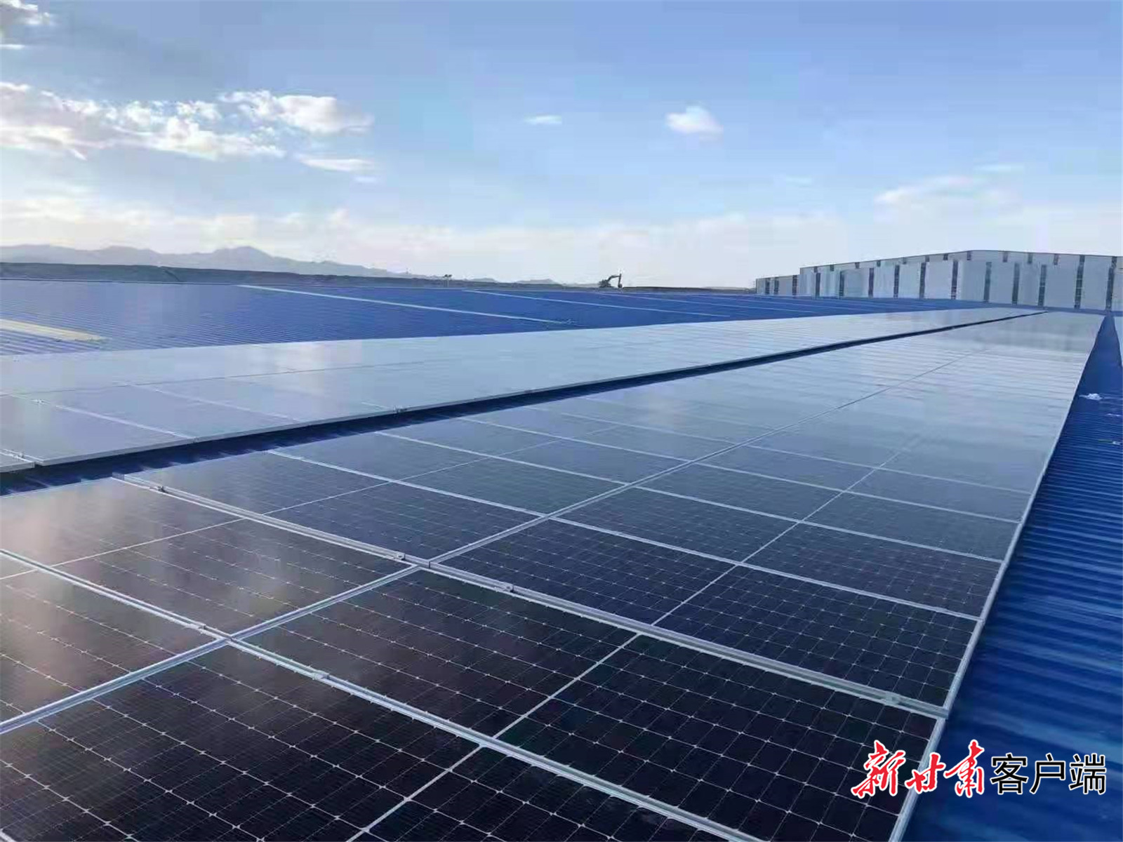 甘快看厂房屋顶建光伏减碳降本添风景我省工业企业建设分布式光伏一举