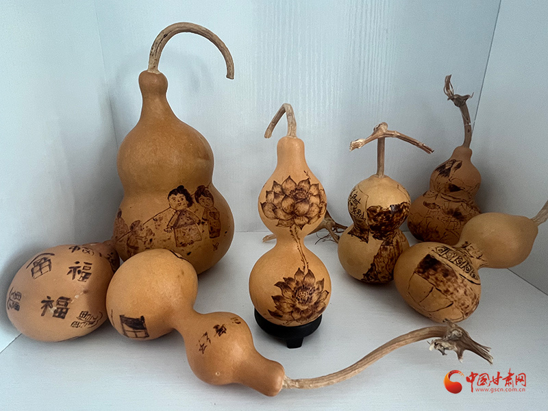 灵台:津门非遗葫芦烙画"落户"古城_来稿选登_中国甘肃网
