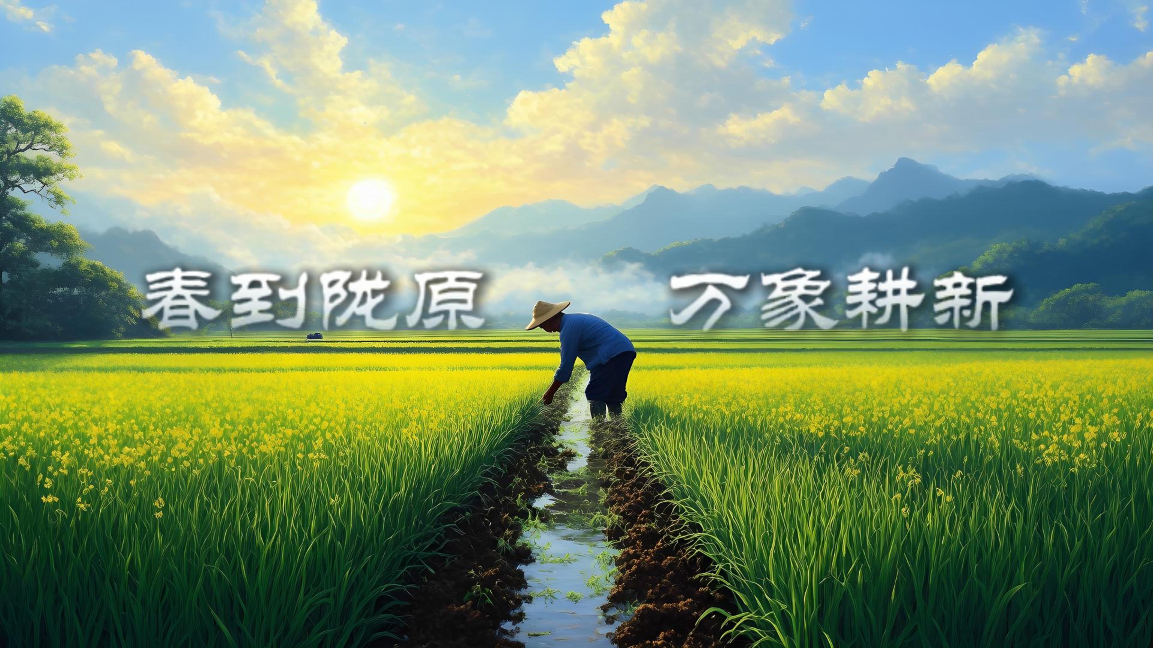 AI创意视频 | 春到陇原，万象耕新
