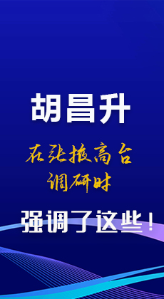 图解|胡昌升在张掖高台调研时强调了这些！