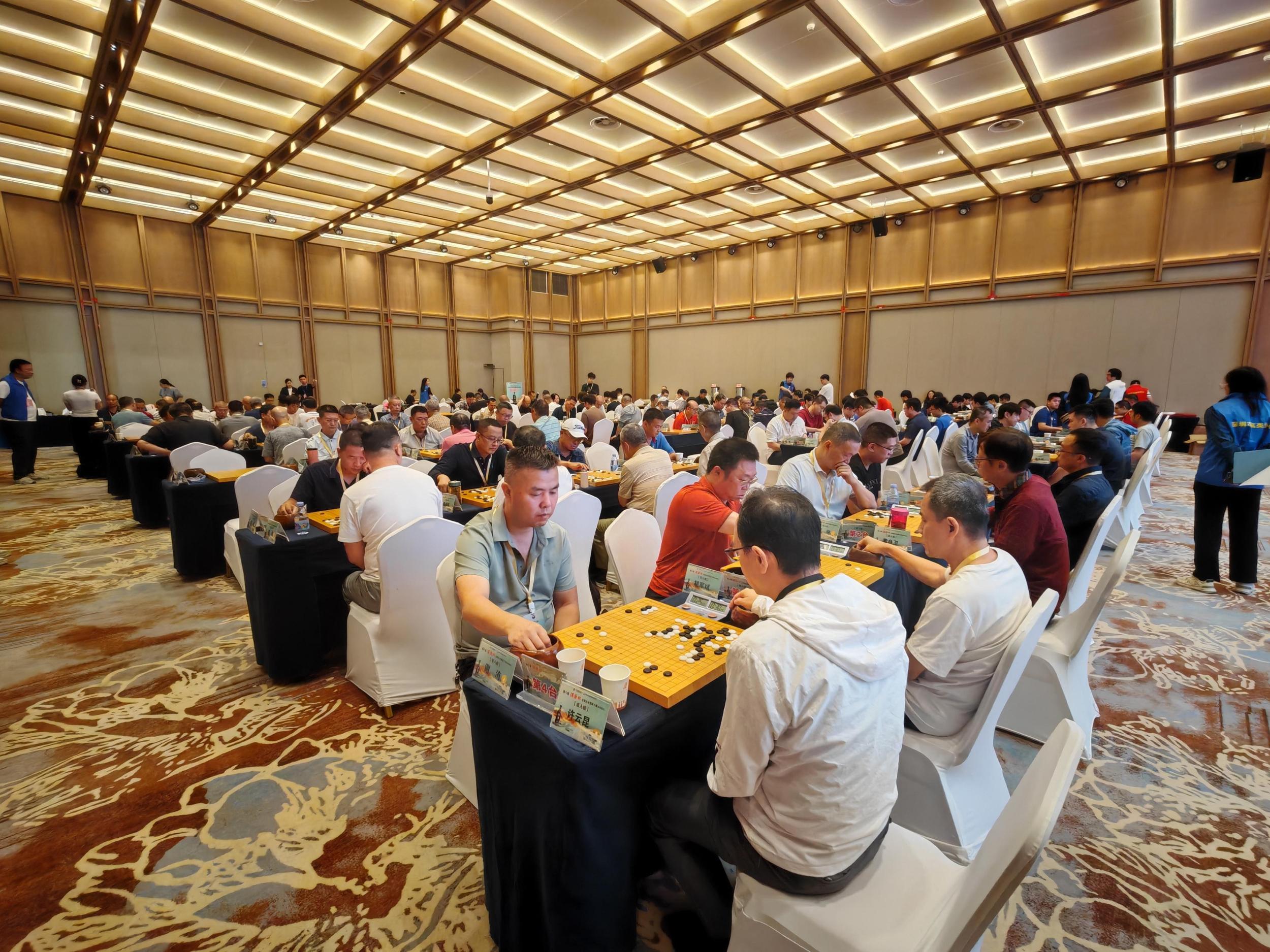 比赛现场。中国围棋协会供图