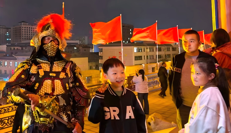 武威市五凉文化博物馆举办 “月满凉都 情系五凉”中秋赏月活动