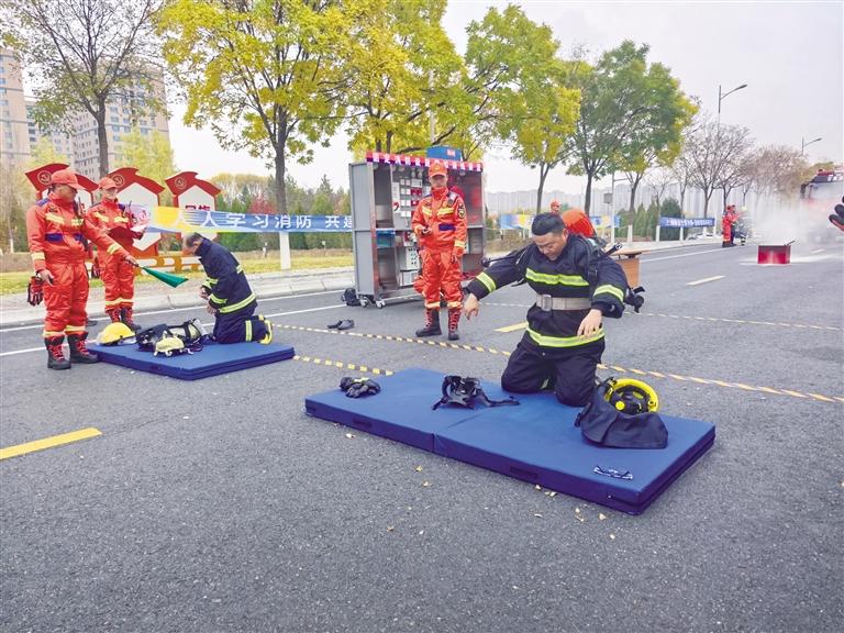 提高应急能力 共建平安家园