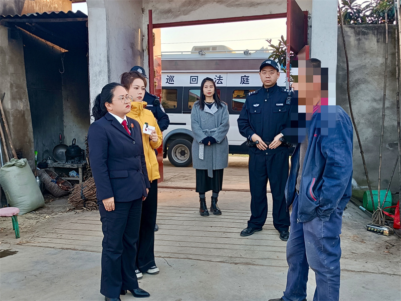 视频|“陇原风暴2025”陇南徽县站：彰显法治权威 传递司法关怀