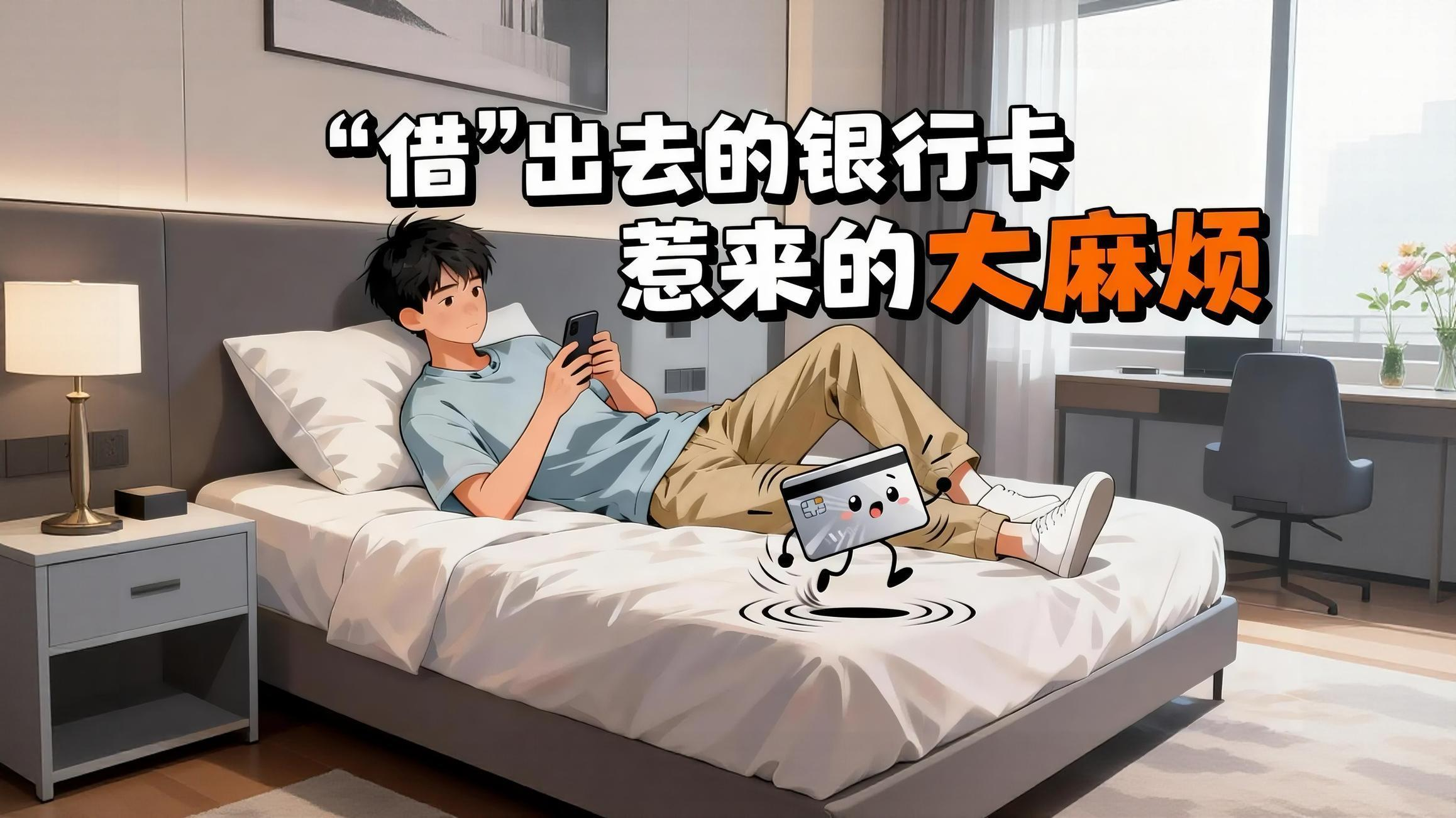 宪崇法·网络普法“甘”快看|“借”出去的银行卡，惹来的大麻烦