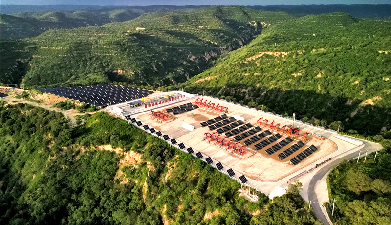 陇拍客丨追光逐日 建设“绿”动油田