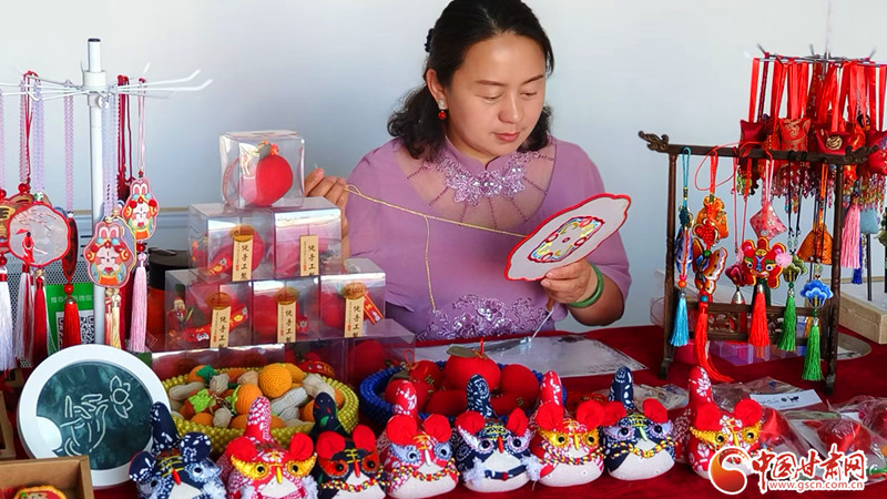 非遗文化看甘肃|贠燕琴：用针线编织梦想 让非遗在乡村绽放新光彩