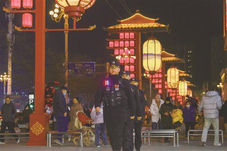 元旦期间全市社会治安大局持续和谐稳定