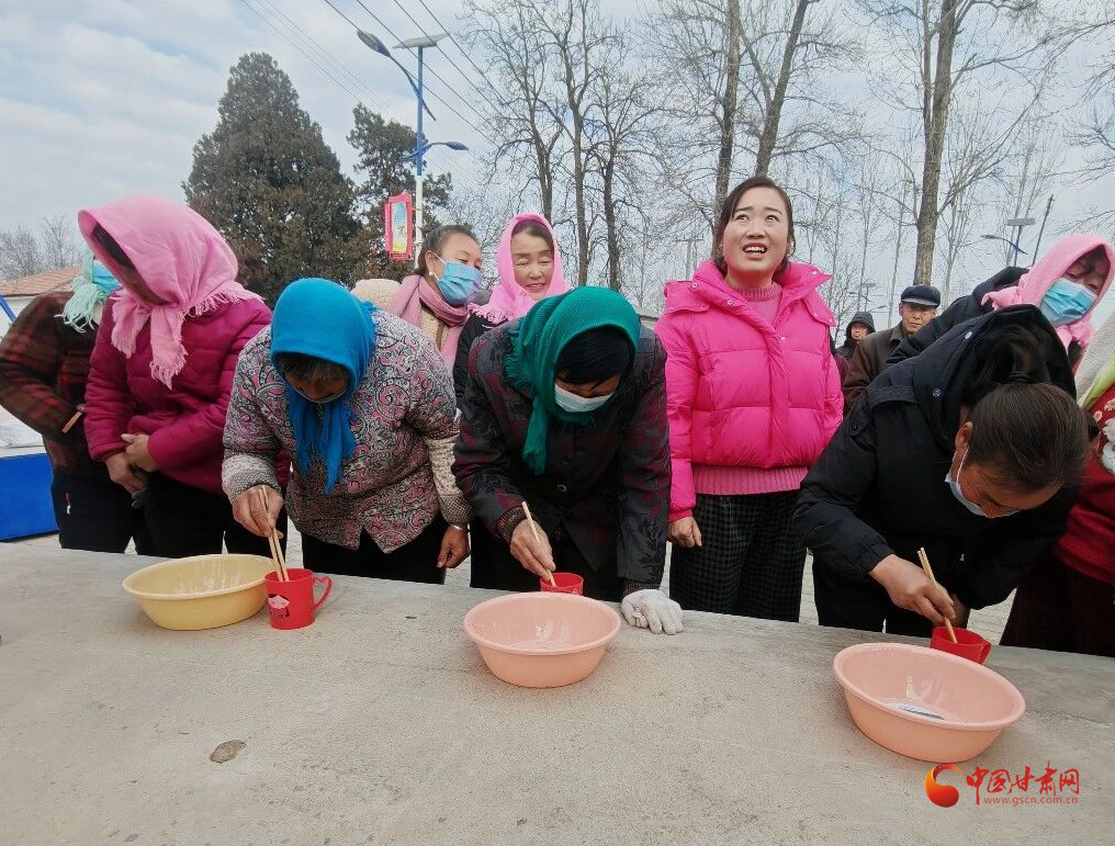 灵台：“土味”运动会燃爆冬日