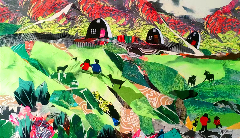 张锐利：碎布尽头是画意乡愁