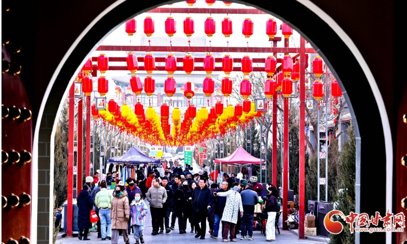 新春走基层·陇拍客丨张掖：便民市场年味浓