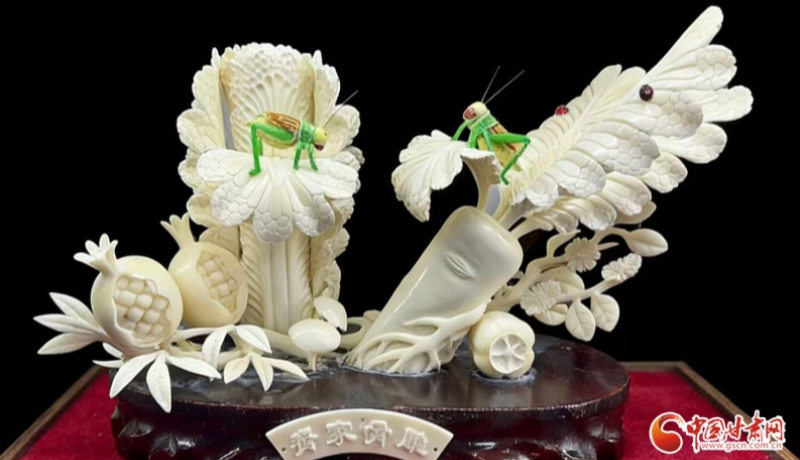 非遗文化看甘肃丨马宝虎与广河齐家骨雕：于传承中创新 于创新中发展