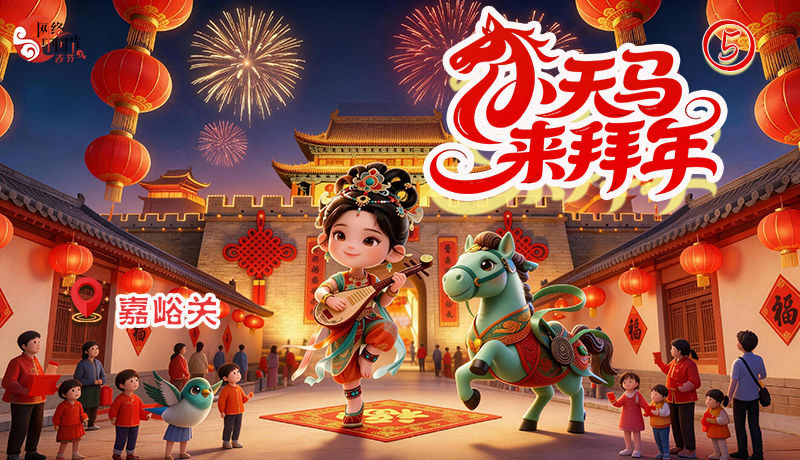 小天马来拜年⑤|登上嘉峪关，才懂什么是“天下第一雄关”