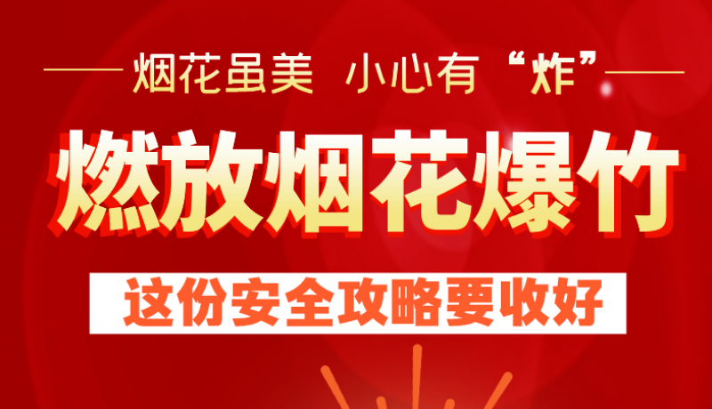 【网络中国节·春节】烟花虽美，小心有“炸”！安全攻略速存