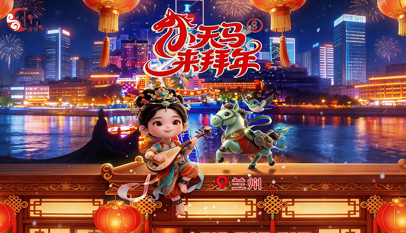 小天马来拜年⑧|飞到兰州， 一碗面的功夫看懂黄河之都