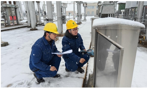 国网庆阳供电公司：顶风冒雪守电网 全力以赴护光明