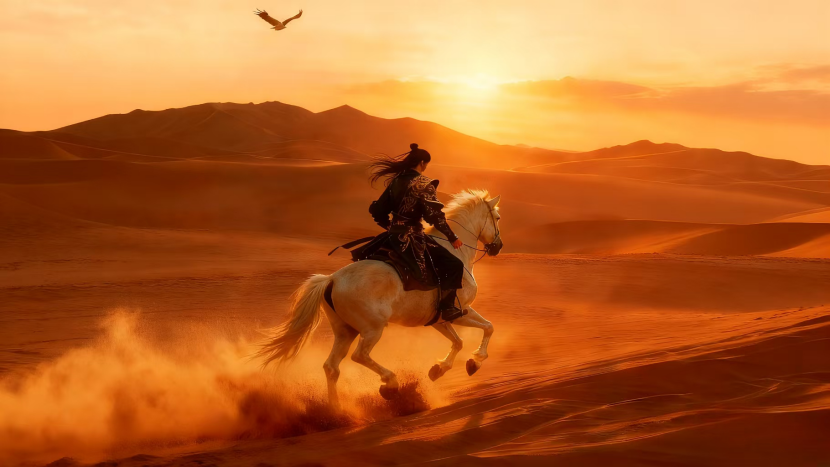 漠野沙真XR大空间入驻武威沙漠景区