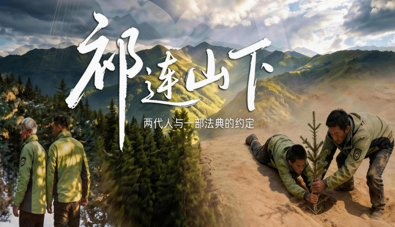 e法耀陇原|祁连山下，两代人与一部法典的约定