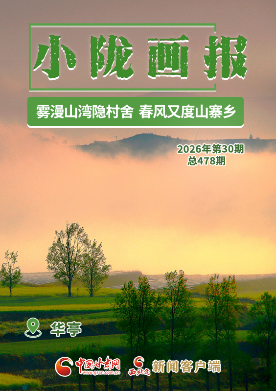 【小陇画报·478期】华亭：雾漫山湾隐村舍 春风又度山寨乡