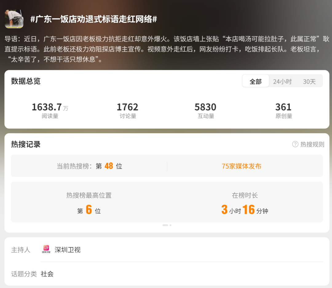 广东小店 “劝退式标语”反向出圈带来哪些启示