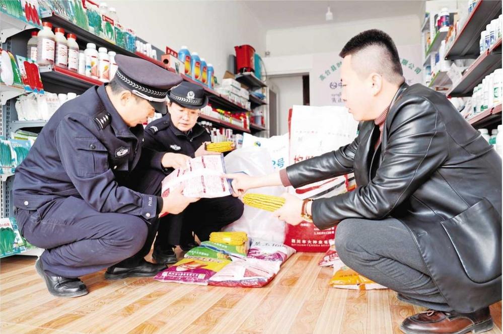 高台公安全力护航春耕备耕